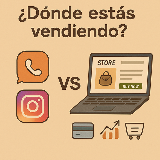 ¿Por qué Shopify es mejor que vender solo por Instagram o WhatsApp?