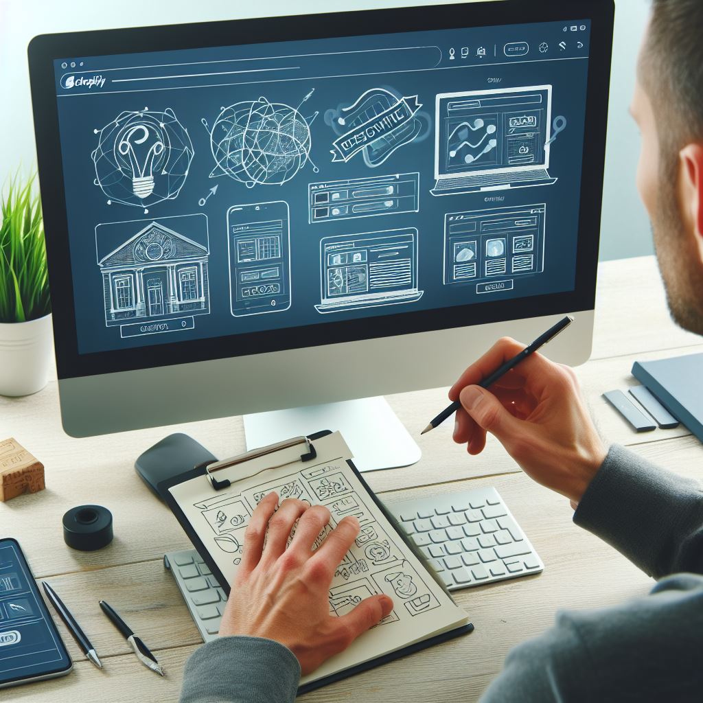 Online store re-design with Shopify